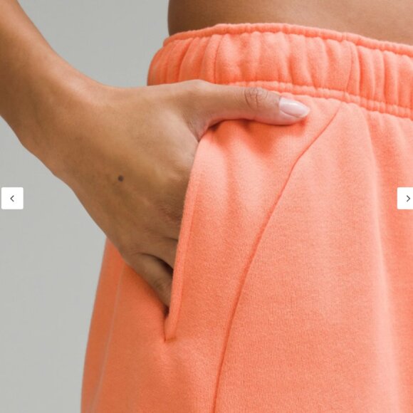 Lululemon Scuba Mid-Rise Oversized Jogger - Coral Kiss - Picture 3 of 5